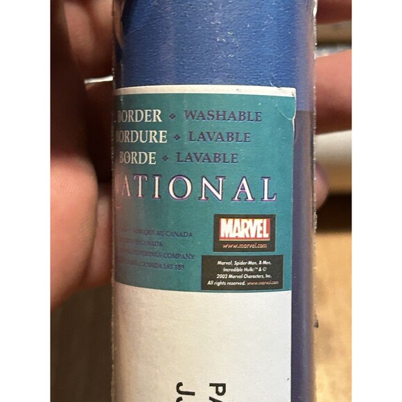 Vintage 2002 Marvel Wallpaper Borders Lot 3+Partial | Spider-Man Hulk X-Men - Picture 6 of 7